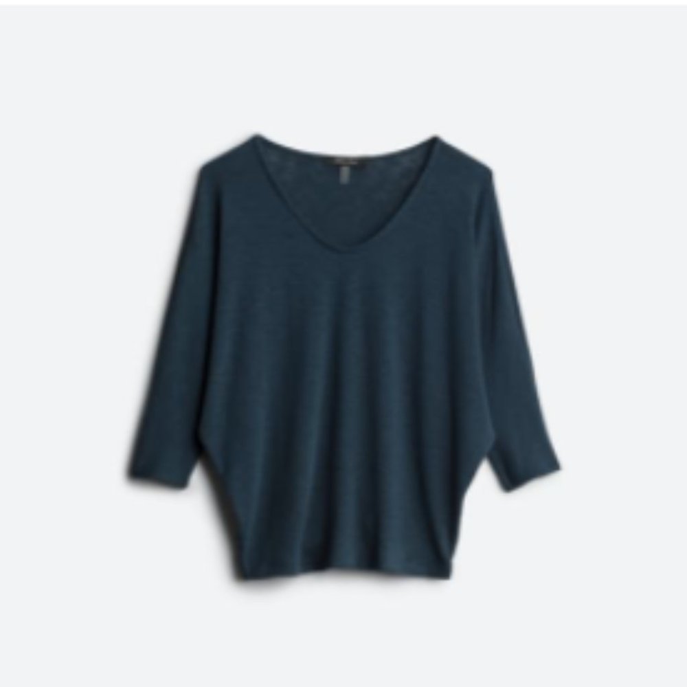LAILA JAYDE Bowie 3/4 Sleeve Dolman Knit Top XL